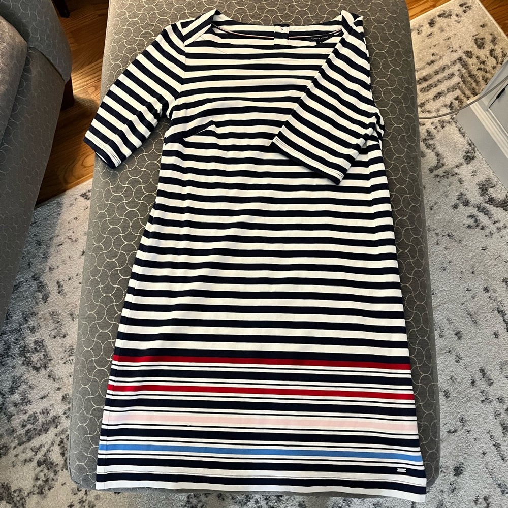 Tommy Hilfiger Stripped Dress Size Medium